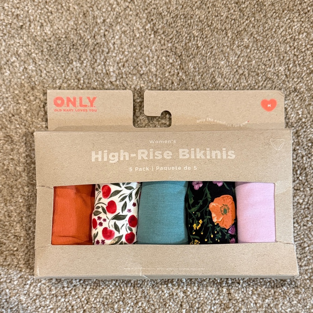 Old Navy Women's Colorful High-Rise Bikini Set